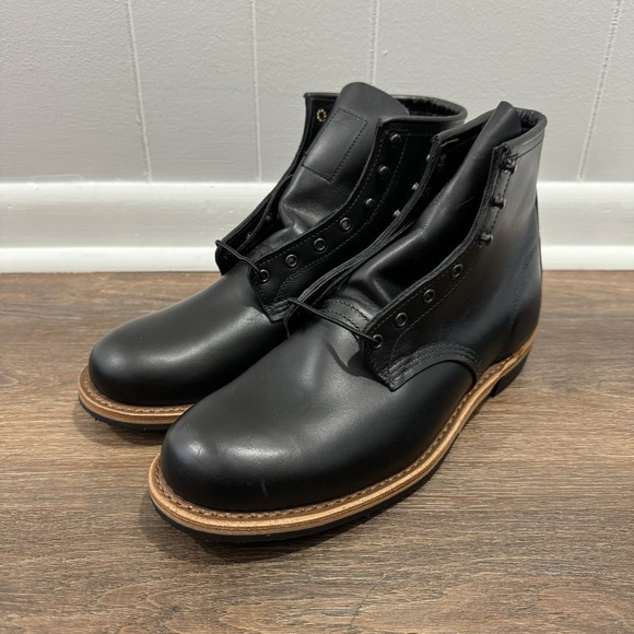 Red Wing Beckman Black Boots Men's Sz 10D 9423 Leather Classic